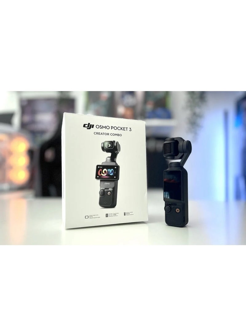 DJI Osmo Pocket 3 Creator Combo | 4K Stabilized Gimbal Camera | 1-Inch CMOS Sensor | Rotating Touchscreen | Vlogging & Content Creation Kit - Image 5